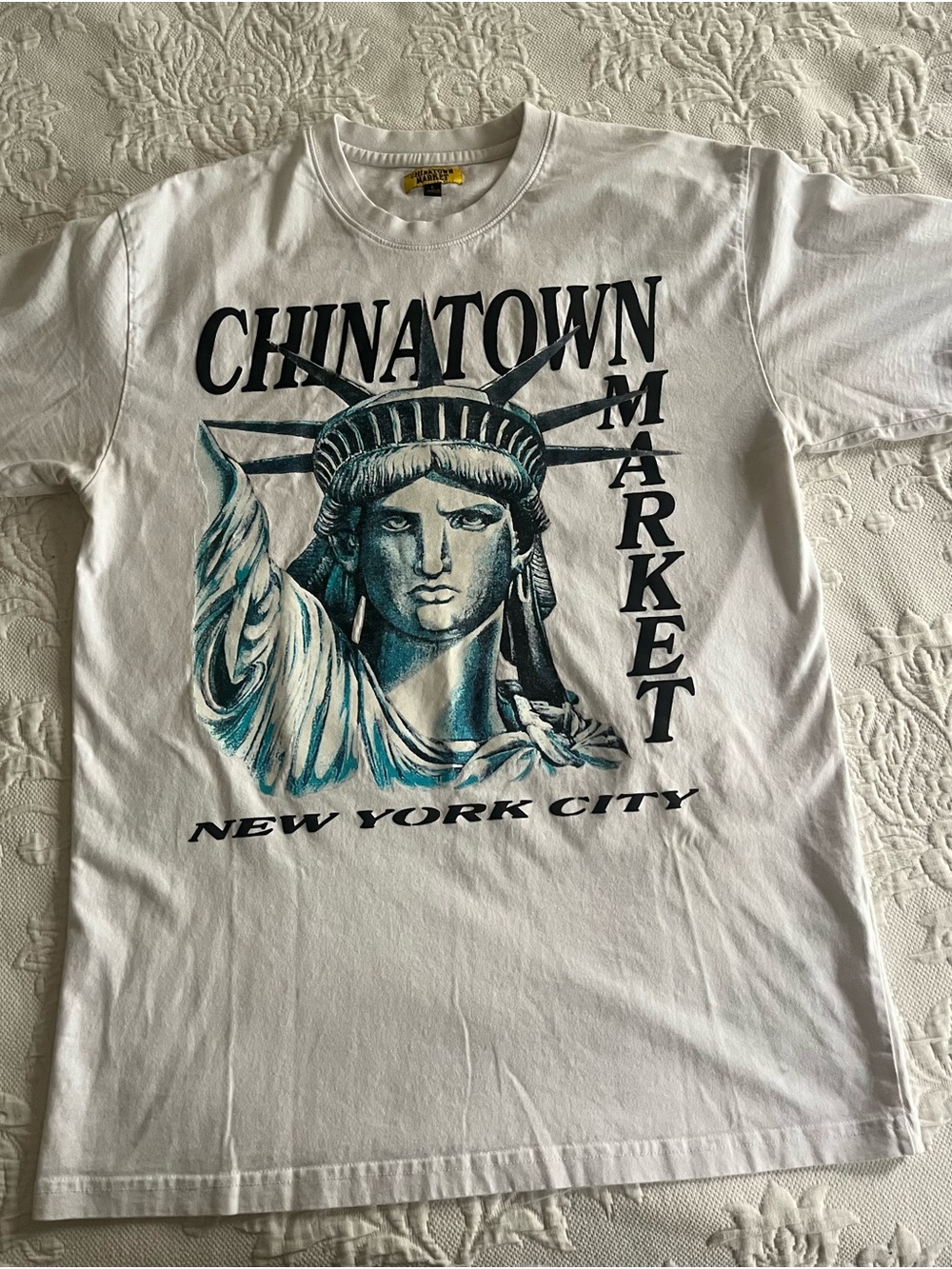 Statue of Liberty Chinatown Market Graphic Tee